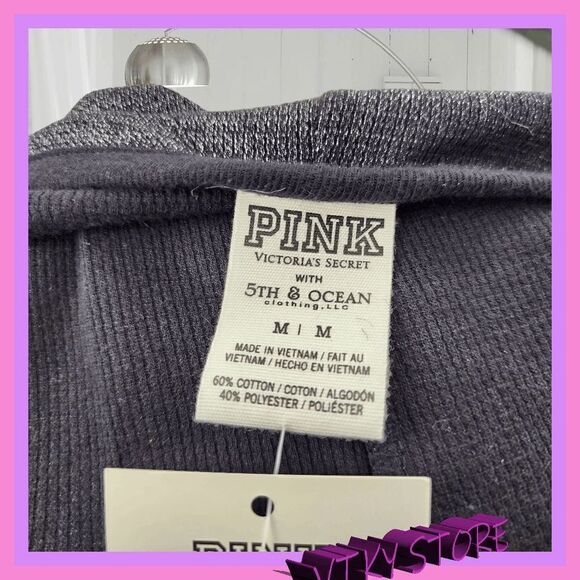 NWT VICTORIA'S SECRET UO "UnIversity Of Oklahoma Onesie Pajama Medium WP7013 NWT - Picture 8 of 13